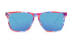 Knockaround Live Free or Tie-Dye Fast Lanes Unisex Polarized Sunglasses | WILD FLIER GIFTS AND APPAREL