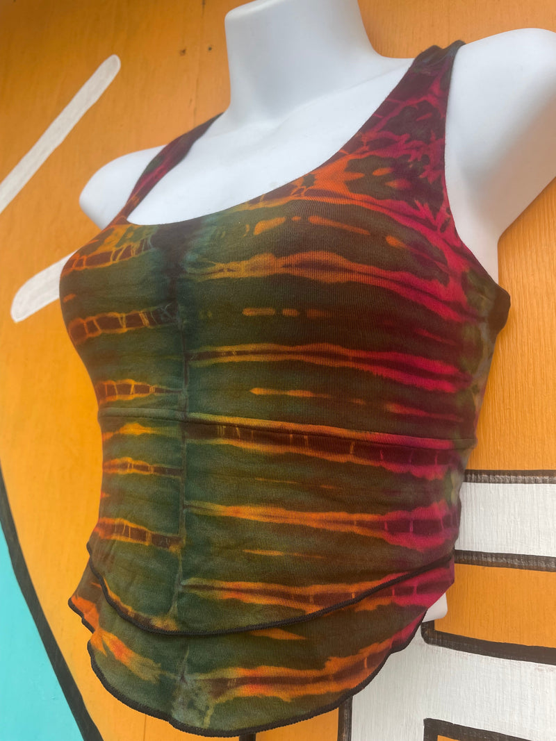 Boheme Tie-Dye Crop Top (TH-1477): One Size | WILD FLIER GIFTS AND APPAREL
