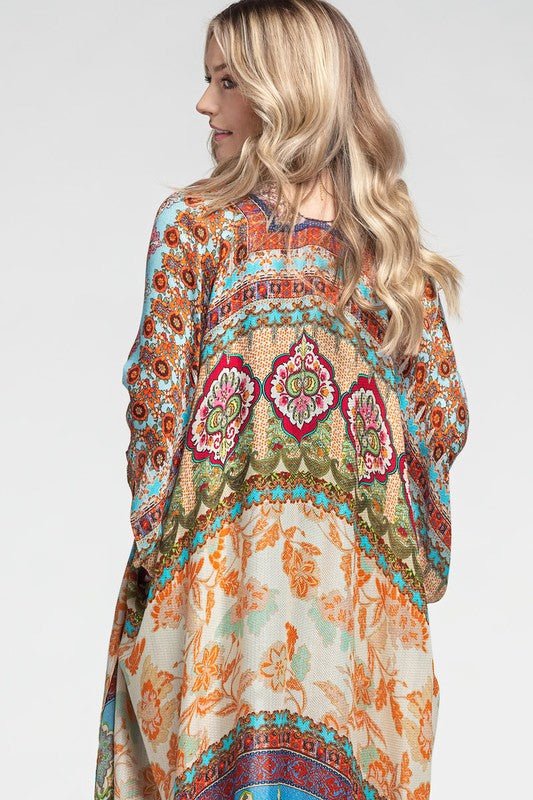 Cairo Fringe Kimono | WILD FLIER GIFTS AND APPAREL