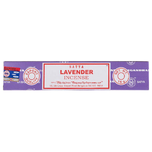Satya Lavender 15 Gram Incense | WILD FLIER GIFTS AND APPAREL