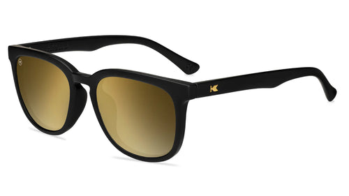 Knockaround Black Gold Paso Robles Unisex Polarized Sunglasses | WILD FLIER GIFTS AND APPAREL