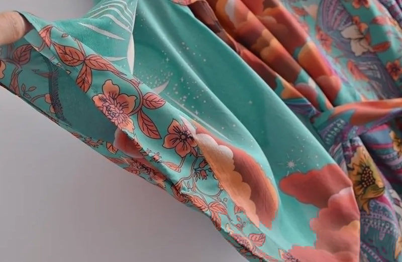 Bohemian Moon Kimono | WILD FLIER GIFTS AND APPAREL