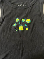 Organic Generation Celestial Embroidery Tank Top - WILD FLIER GIFTS AND APPAREL