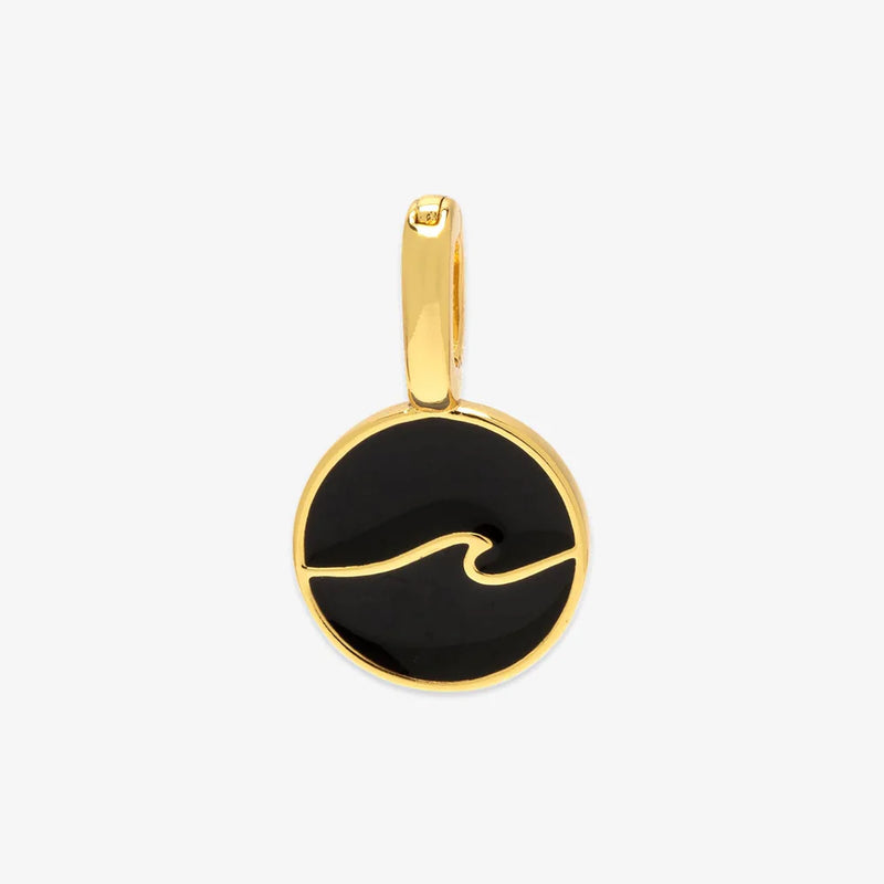 Pura Vida Harper Wave Charm - Gold