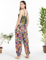 Celestial Print Tie Dye Harem Pants