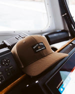 Salty Crew Steadfast Retro Trucker Hat-Brown | WILD FLIER GIFTS AND APPAREL