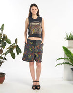 WOMENS CLOTHING-COTTON SLEEVELESS CROP TOP  (TH-1986): 1S-1M-1L-1XL | WILD FLIER GIFTS AND APPAREL