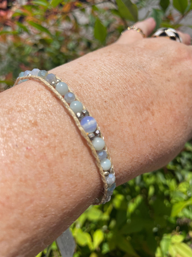 Lotus and Luna Moon Beam Single Bracelets | WILD FLIER GIFTS AND APPAREL