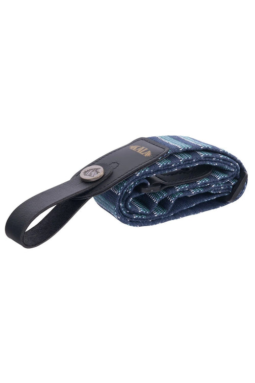 Kala Blue Stripe Handmade Ukulele Strap | WILD FLIER GIFTS AND APPAREL