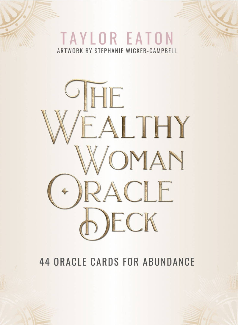 The Wealthy Woman Oracle Deck: 44 Cards and 96 Page Book | WILD FLIER GIFTS AND APPAREL