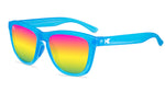 Rainbow Blues Premiums Sport Knockaround Unisex Polarized Sunglasses