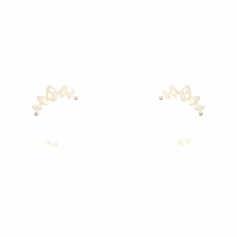 Snow White Pixie Crystal Face Jewels: WHI / O/S | WILD FLIER GIFTS AND APPAREL
