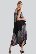 Mandala Print Rayon Harem Jumpsuit (TH-1341): Free Size | WILD FLIER GIFTS AND APPAREL
