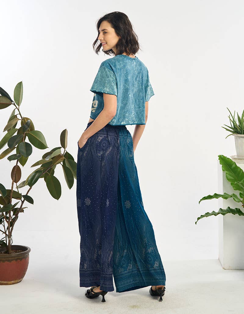 WOMENS CLOTHING-RAYON PANT (TH-1996)    : Assorted Color / One Size | WILD FLIER GIFTS AND APPAREL