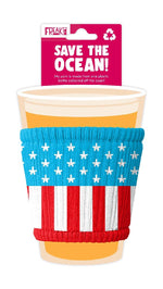 America SLIPPY | Pint Glass, Coffee Cup Sleeve & Can Koozie | WILD FLIER GIFTS AND APPAREL