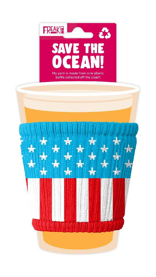 America SLIPPY | Pint Glass, Coffee Cup Sleeve & Can Koozie | WILD FLIER GIFTS AND APPAREL