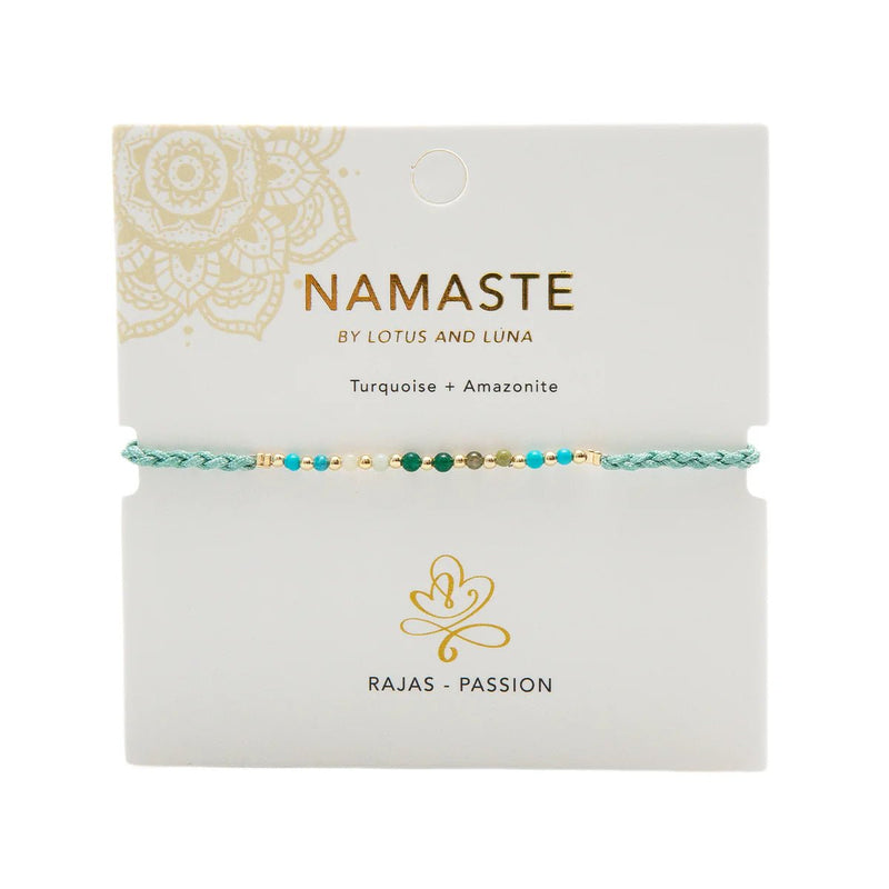 Lotus and Luna Namaste Bracelets | WILD FLIER GIFTS AND APPAREL