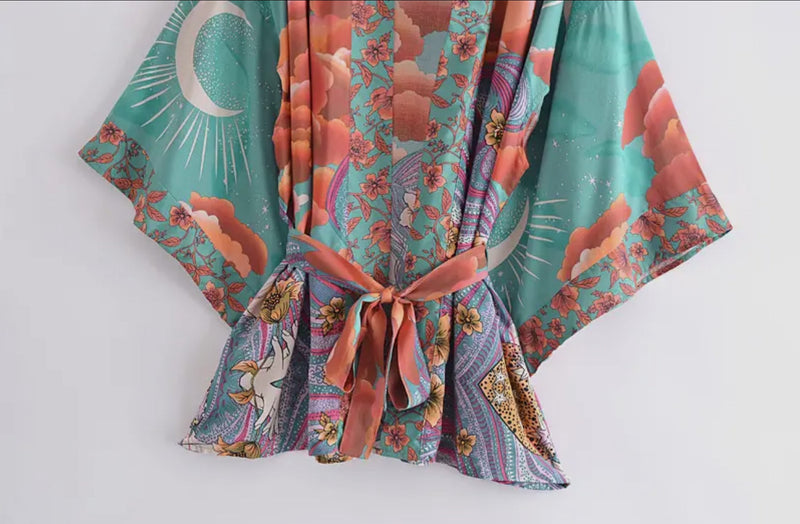 Bohemian Moon Kimono | WILD FLIER GIFTS AND APPAREL