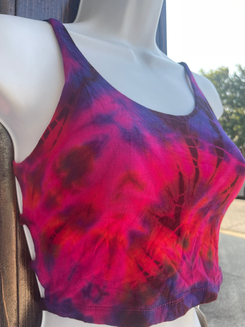 Harley’s Tie Dye Strappy Back Bralette Top