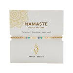 Lotus and Luna Namaste Bracelets | WILD FLIER GIFTS AND APPAREL