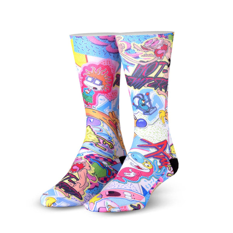 Odd Sox- Nick Stickers Sublimation Socks