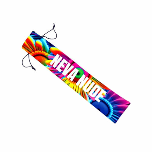 Neon Carnival Daisy Blacklight Folding Fan: Neon / O/S | WILD FLIER GIFTS AND APPAREL