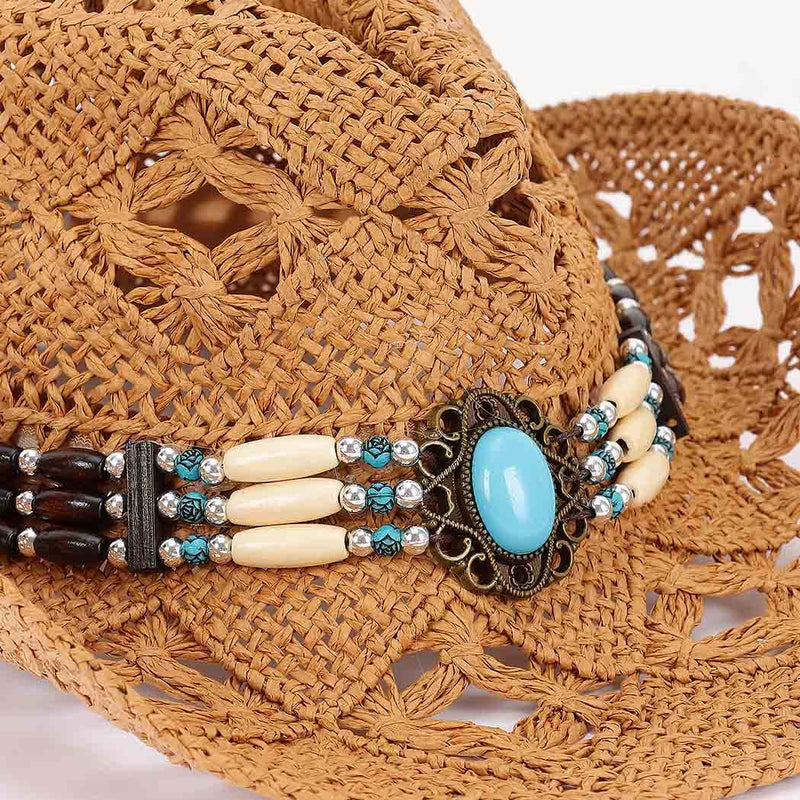 Frontier Faux Straw Cowboy Hats