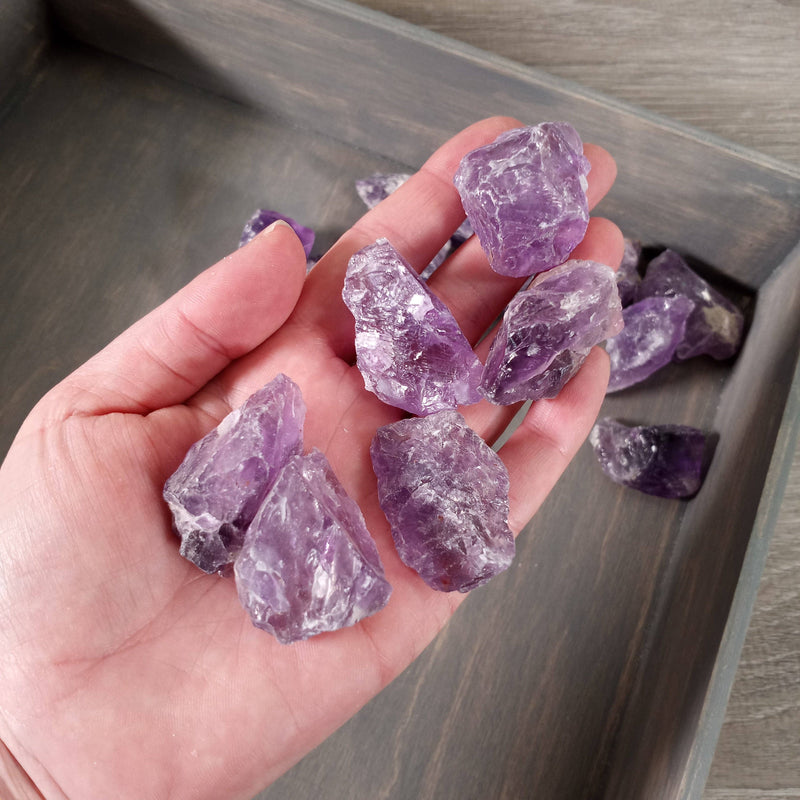 Wholesale Amethyst Rough Chunks – Raw Crystal by the Pound | WILD FLIER GIFTS AND APPAREL