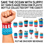 America SLIPPY | Pint Glass, Coffee Cup Sleeve & Can Koozie | WILD FLIER GIFTS AND APPAREL