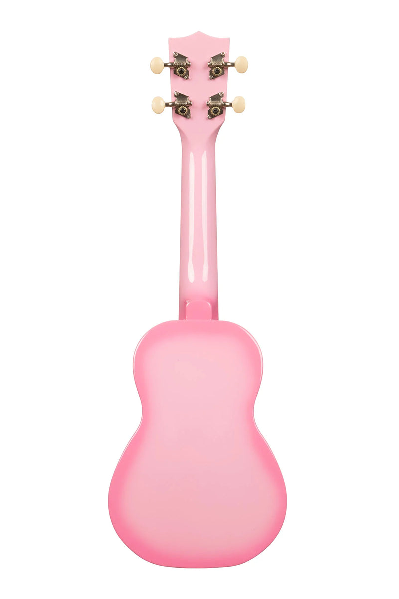 Kala Pink Burst Soprano Makala Dolphin Ukulele | WILD FLIER GIFTS AND APPAREL