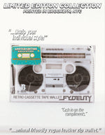 Fydelity Retro 80s Cassette Mixtape Wallet | Limited Edition | Boombox