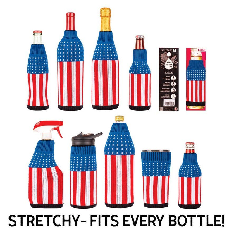 TRUMP | Sweater Koozie USA Made | WILD FLIER GIFTS AND APPAREL