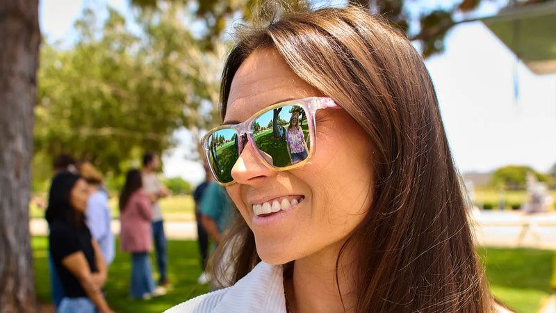 Knockaround Rainbow Sno-Cone Fast Lanes Unisex Polarized Sunglasses | WILD FLIER GIFTS AND APPAREL