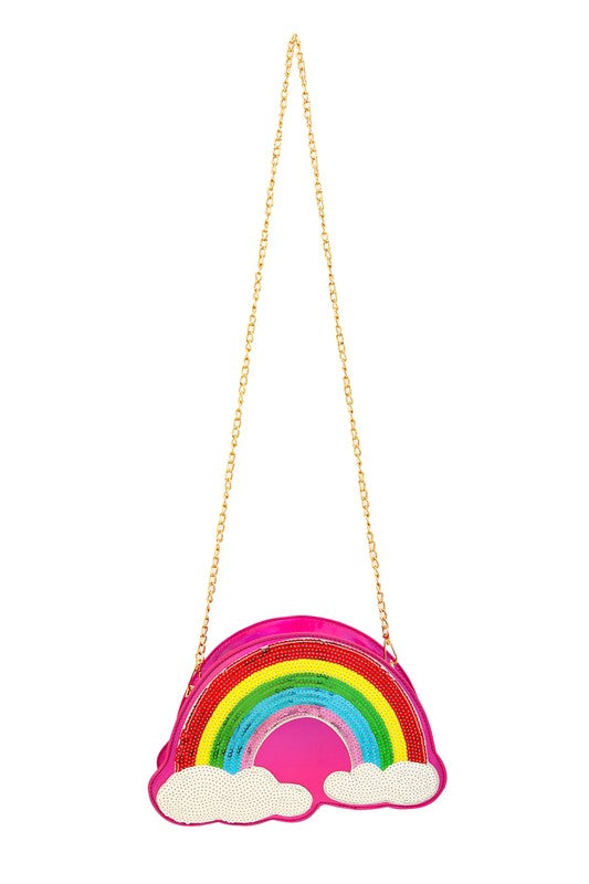 Holographic Rainbow Handbag