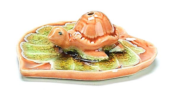 Ceramic Turtle Incense Ash Catcher