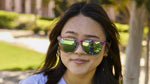 Knockaround Live Free or Tie-Dye Fast Lanes Unisex Polarized Sunglasses | WILD FLIER GIFTS AND APPAREL