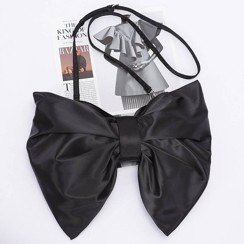Satin Bow Crossbody Bag