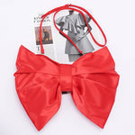 Satin Bow Style Crossbody Bag: IV | WILD FLIER GIFTS AND APPAREL