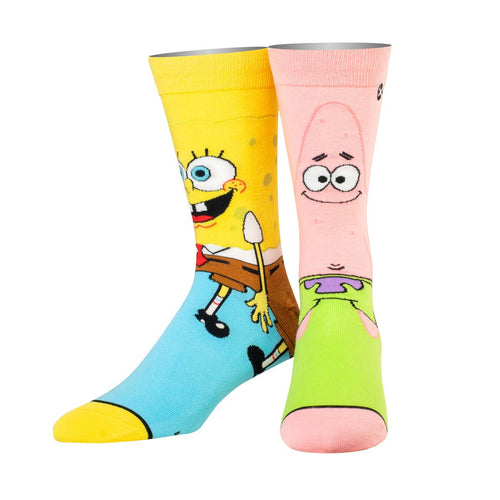 Odd Sox SpongeBob & Patrick Knit Socks | WILD FLIER GIFTS AND APPAREL