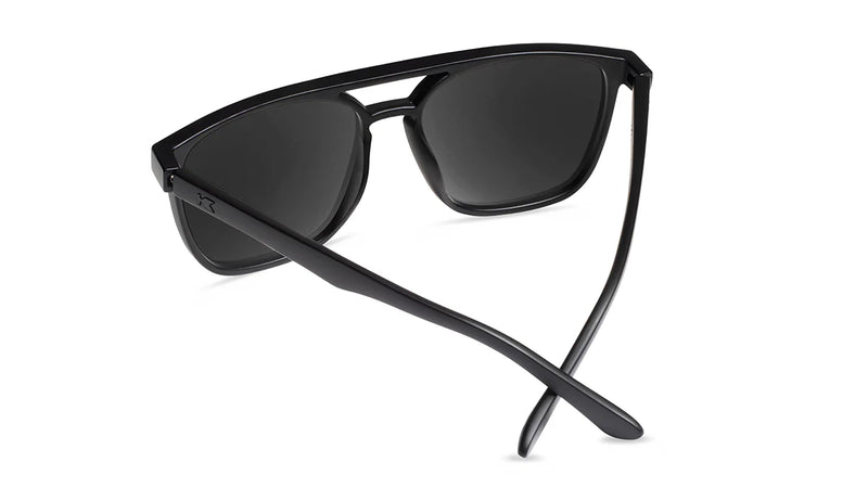 Knockaround Black on Black Brightsides Unisex Polarized Sunglasses | WILD FLIER GIFTS AND APPAREL