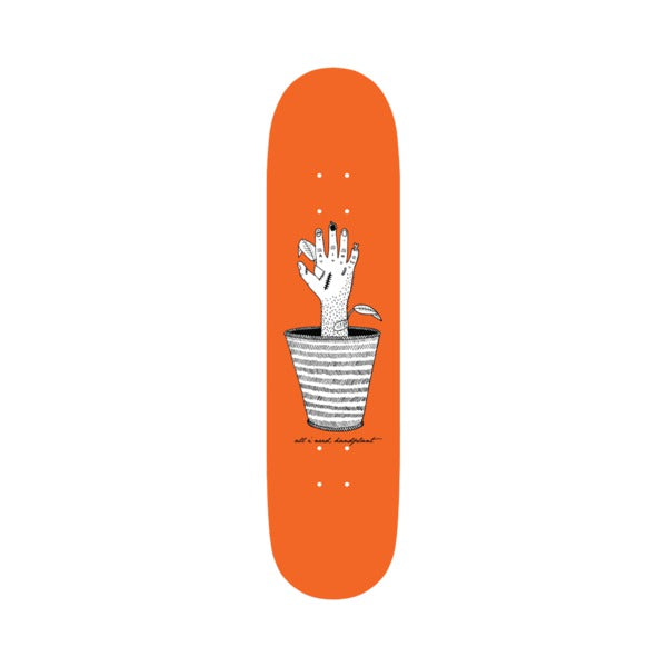 All I Need Skateboards Handplant Skateboard Deck | WILD FLIER GIFTS AND APPAREL