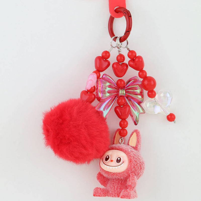 Lafufu Doll Beaded Bag Purse Charms