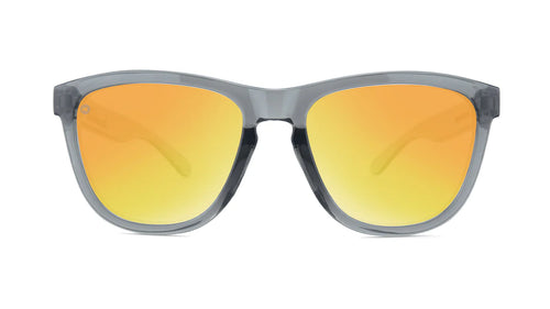 Clear Grey / Sunset Premiums Sport Knockaround Unisex Polarized Sunglasses