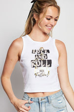 Rock and Roll Tank Top | WILD FLIER GIFTS AND APPAREL