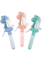 Unicorn Manuel Hand-Held Fan Bubble Wands | WILD FLIER GIFTS AND APPAREL