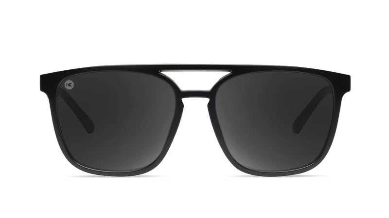 Knockaround Black on Black Brightsides Unisex Polarized Sunglasses | WILD FLIER GIFTS AND APPAREL