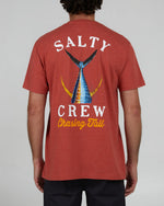 Salty Crew Tailed Salmon Heather Short Sleeve Standard Tee