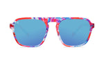 Knockaround Live Free or Tie-Dye Pacific Palisades Unisex Polarized Sunglasses | WILD FLIER GIFTS AND APPAREL