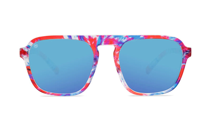 Knockaround Live Free or Tie-Dye Pacific Palisades Unisex Polarized Sunglasses | WILD FLIER GIFTS AND APPAREL