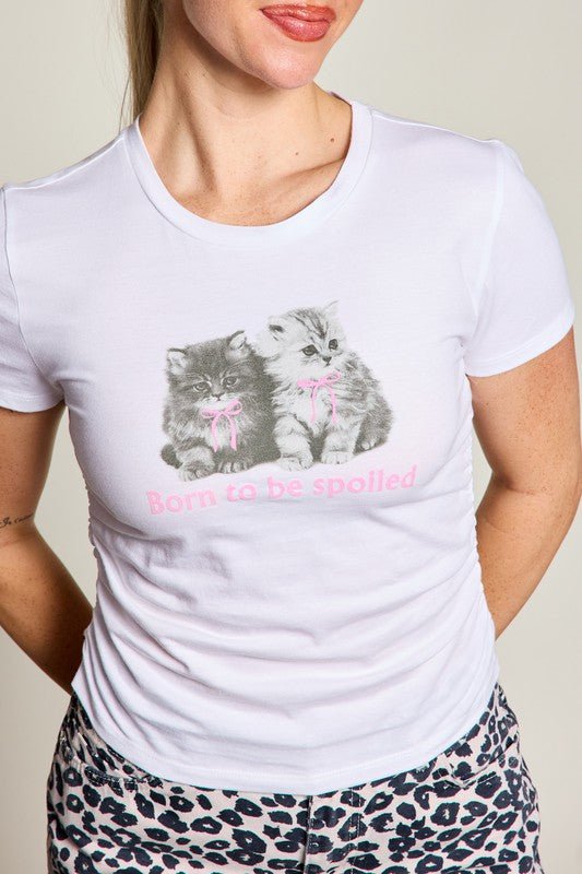 Born To Be Spoiled Tee | WILD FLIER GIFTS AND APPAREL